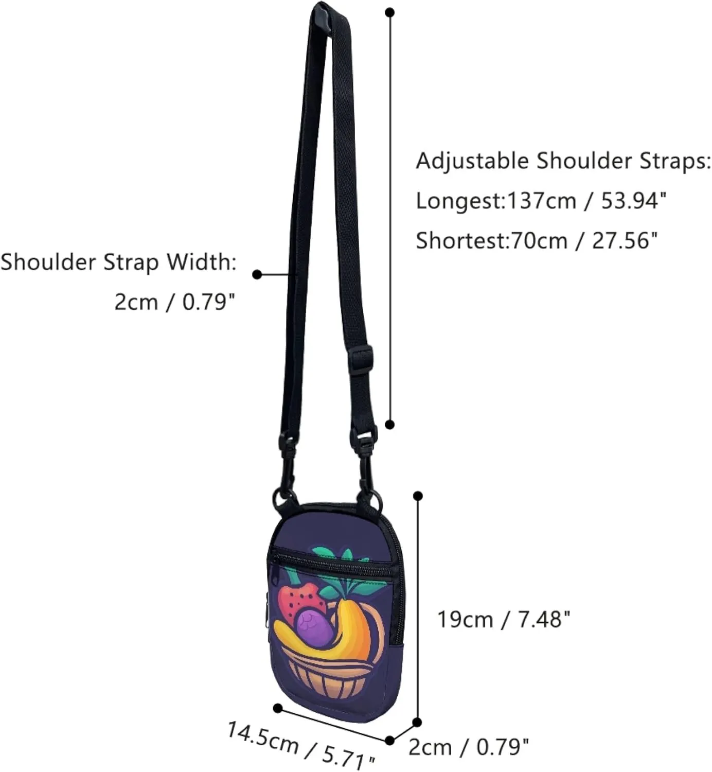 Mini Messenger Bag Girls Crossbody Bags for Women Designer Wallet Purses Shoulder Pouch for Workout Travelling