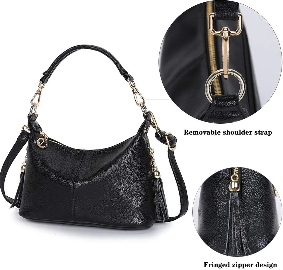 MINTEGRA Womens Handbags Hobo Shoulder Bag Crossbody Bag Shoulder Purse with Tassel