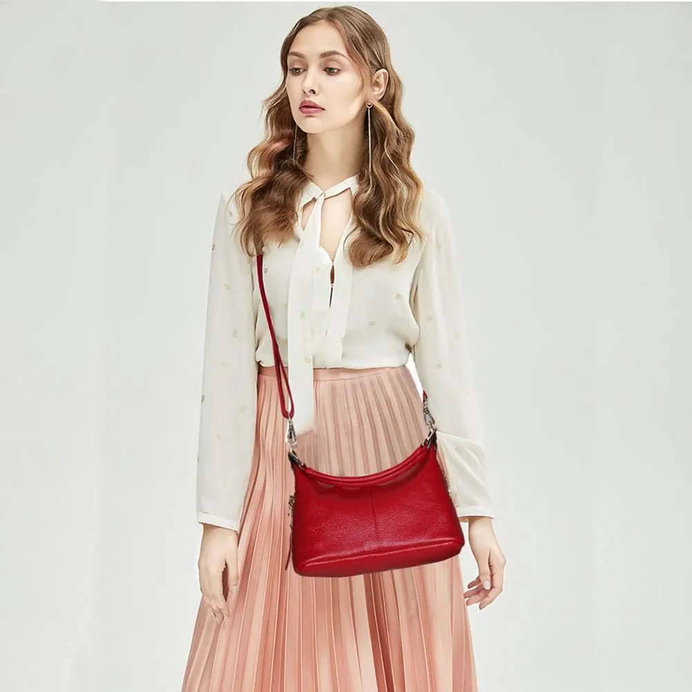 MINTEGRA Womens Handbags Hobo Shoulder Bag Crossbody Bag Shoulder Purse with Tassel