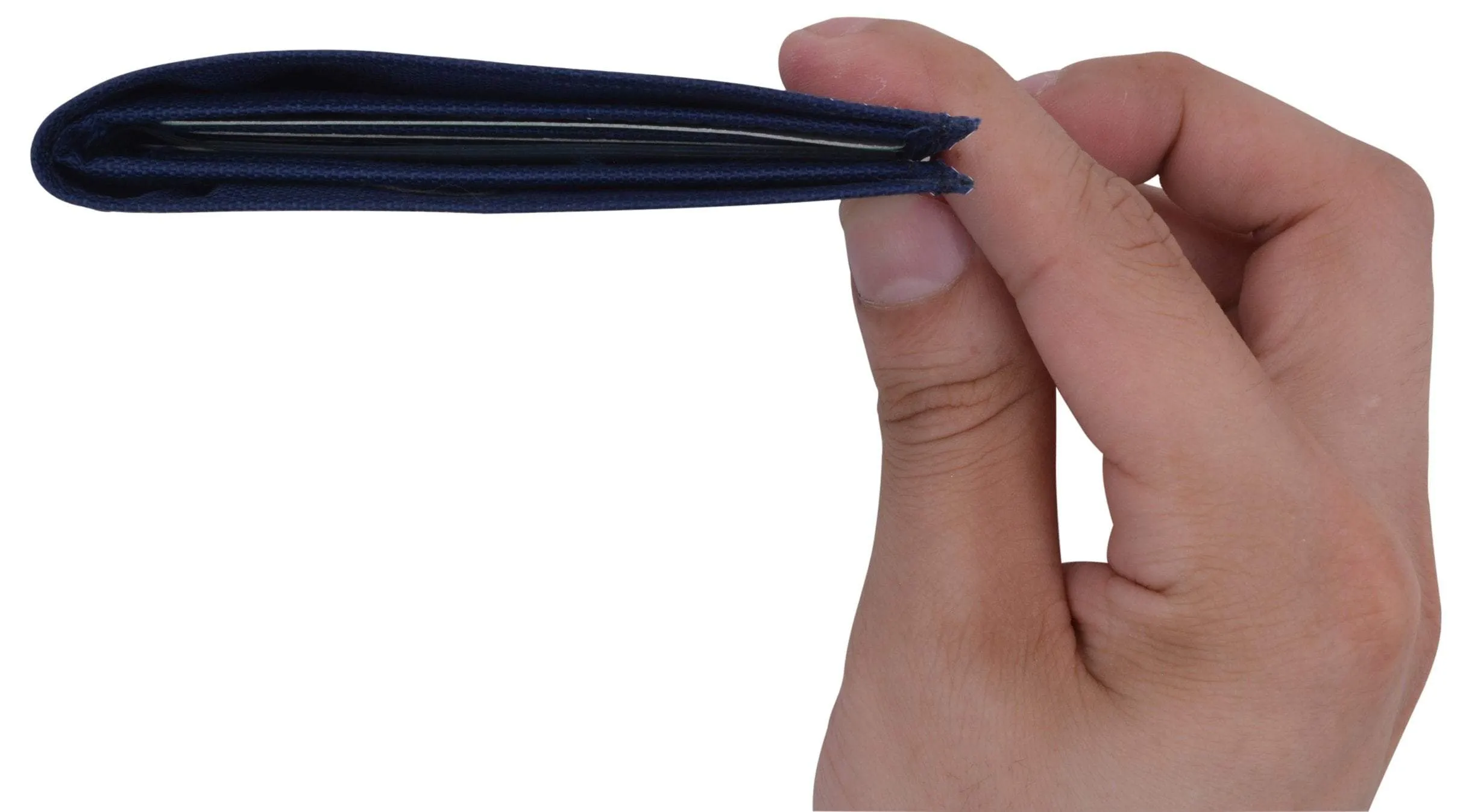 New Nylon Slim Compact Boys ID Card Bifold Wallet
