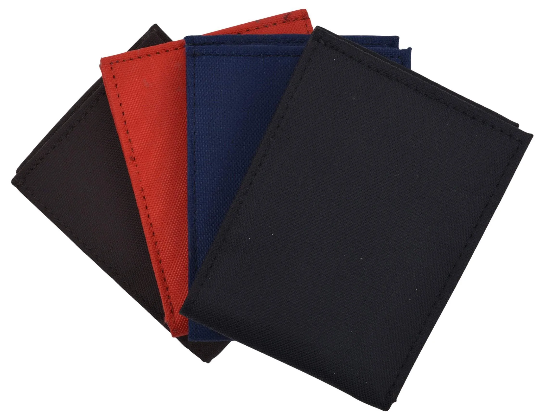 New Nylon Slim Compact Boys ID Card Bifold Wallet