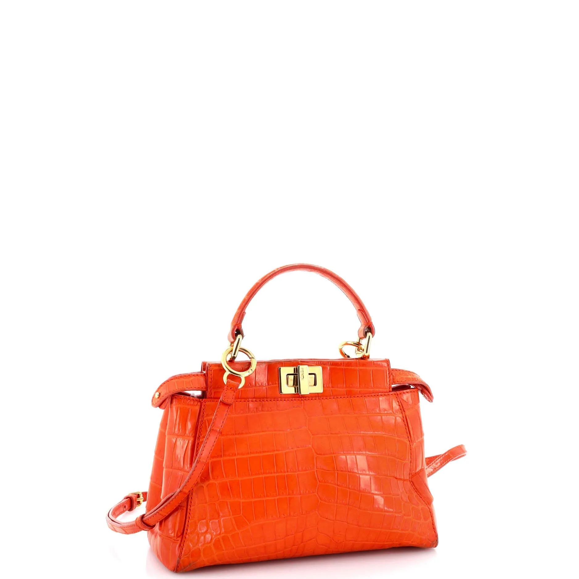 Peekaboo Bag Crocodile Mini