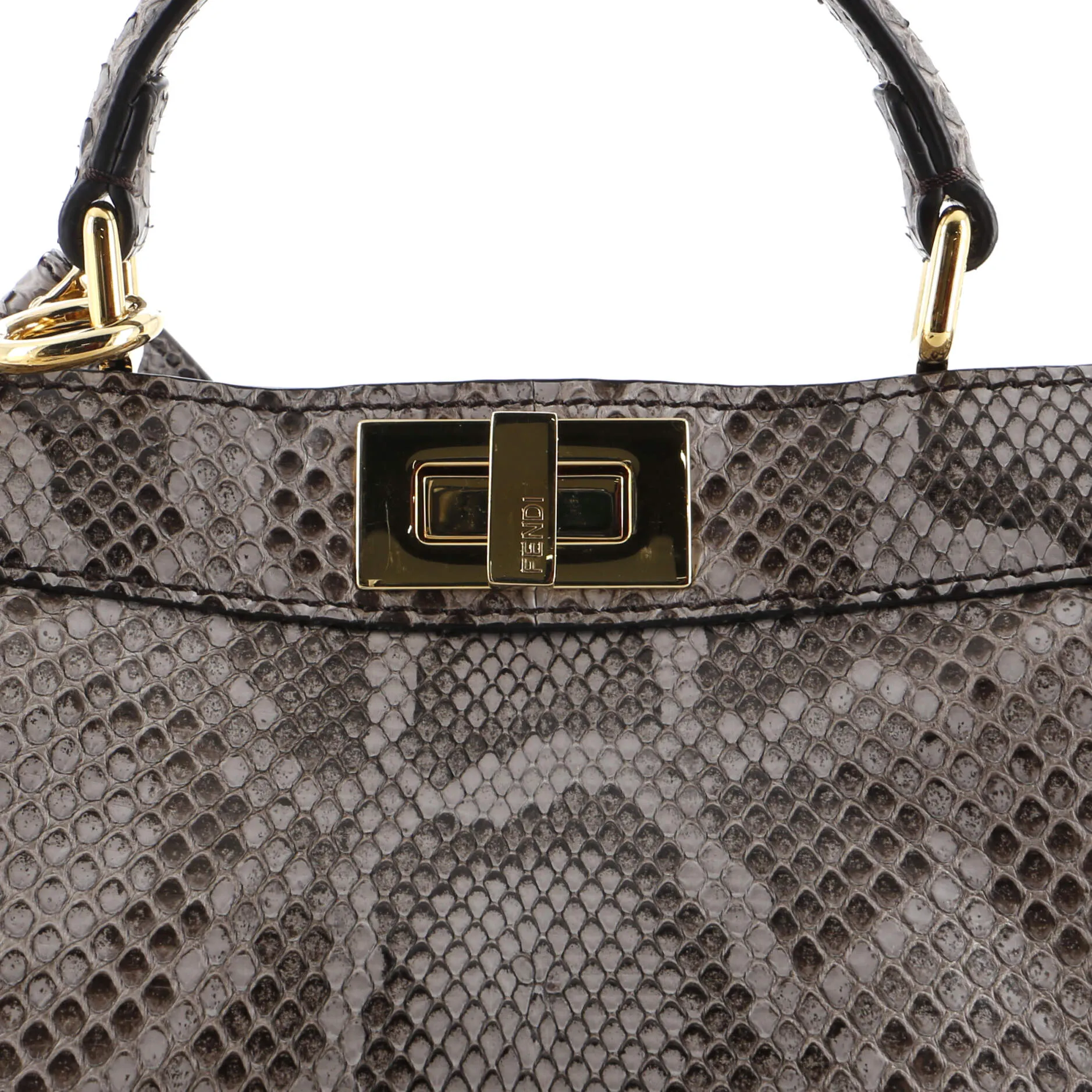 Peekaboo ISeeU Bag Python Small