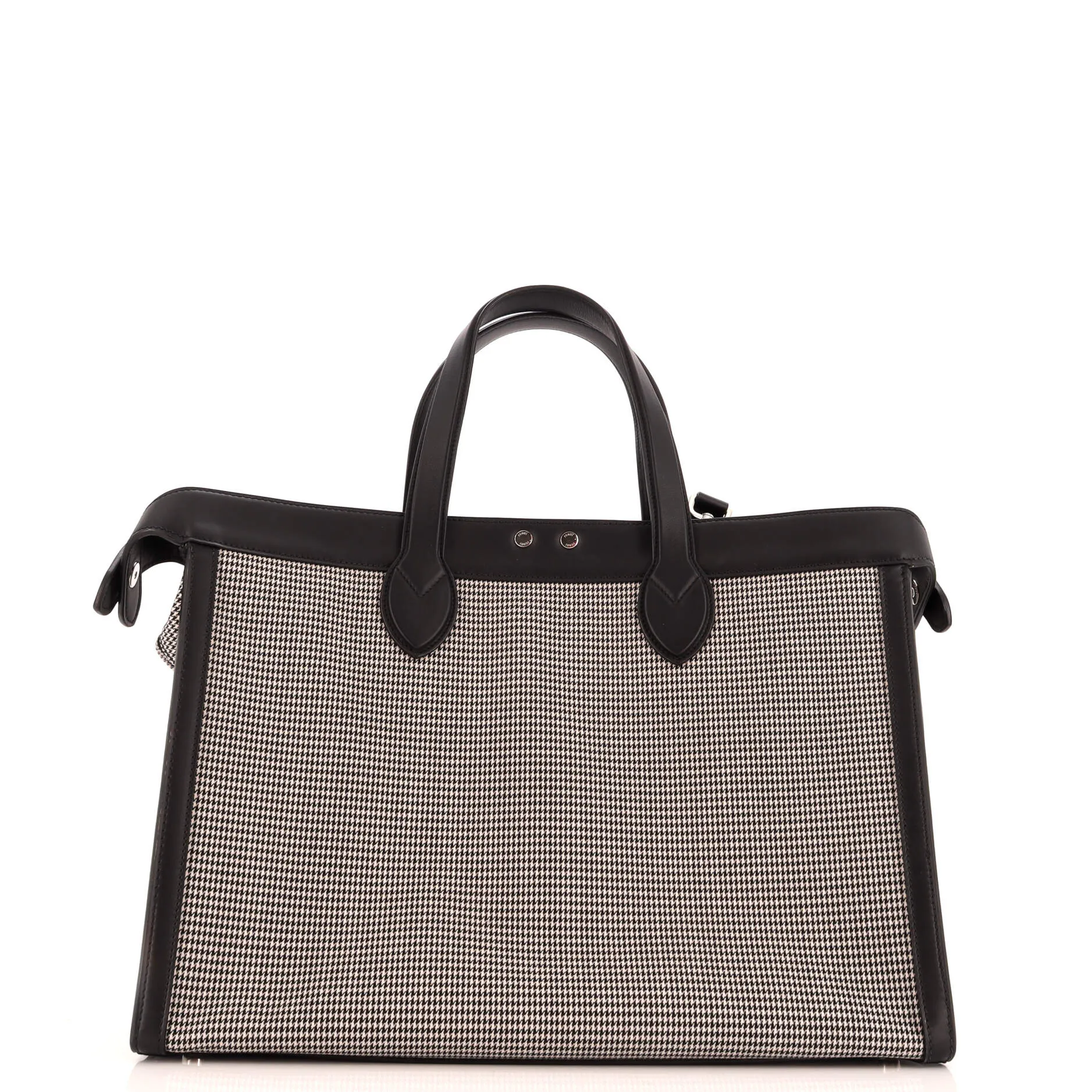 Peekaboo ISeeU Forty8 Handbag Houndstooth Wool