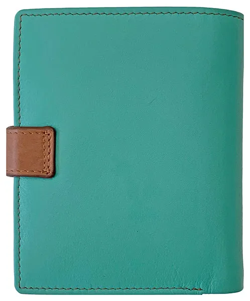 Personalized Genuine Leather Womens Small Wallet