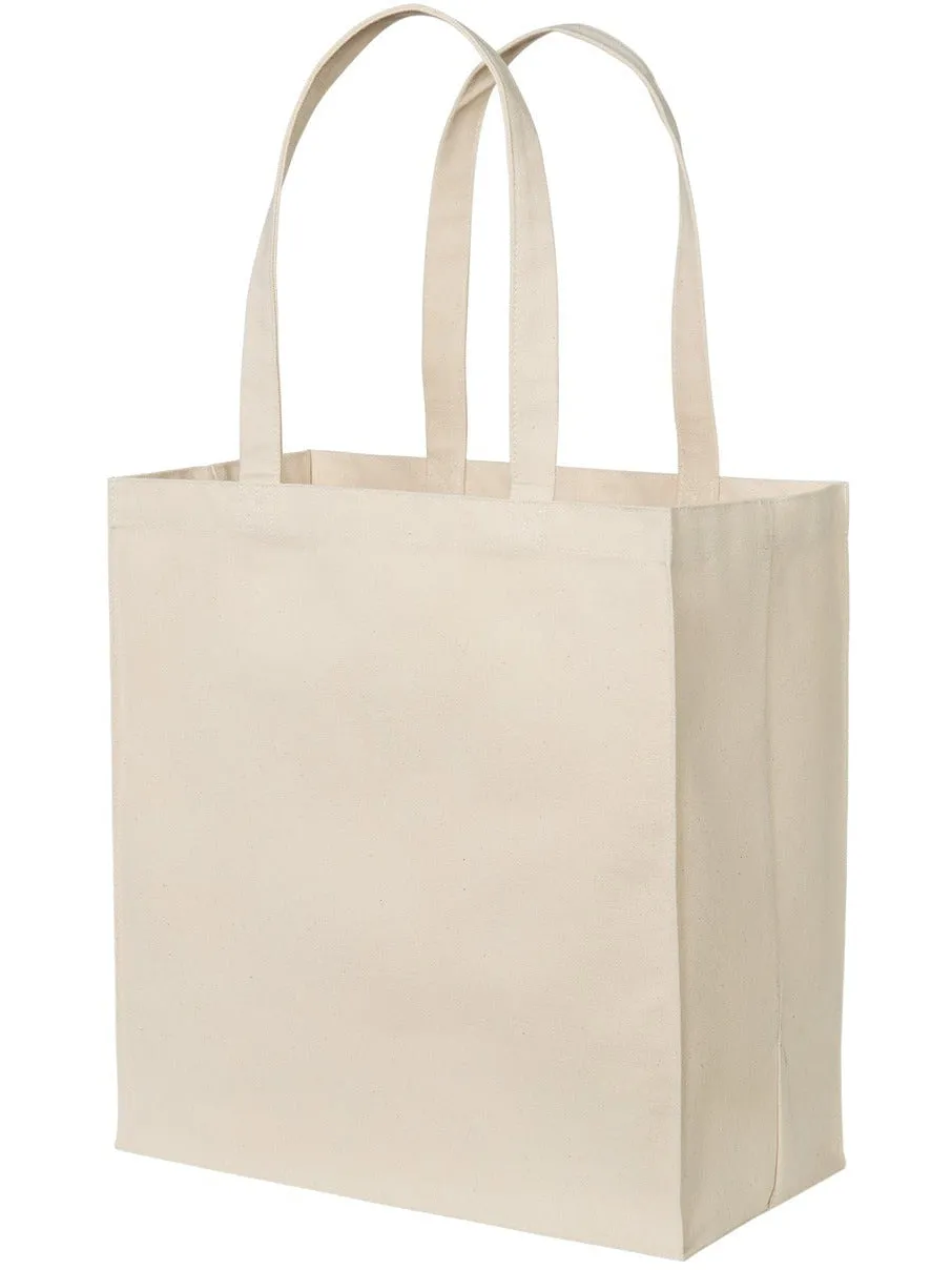 Port Authority Cotton Canvas Over-The-Shoulder Tote