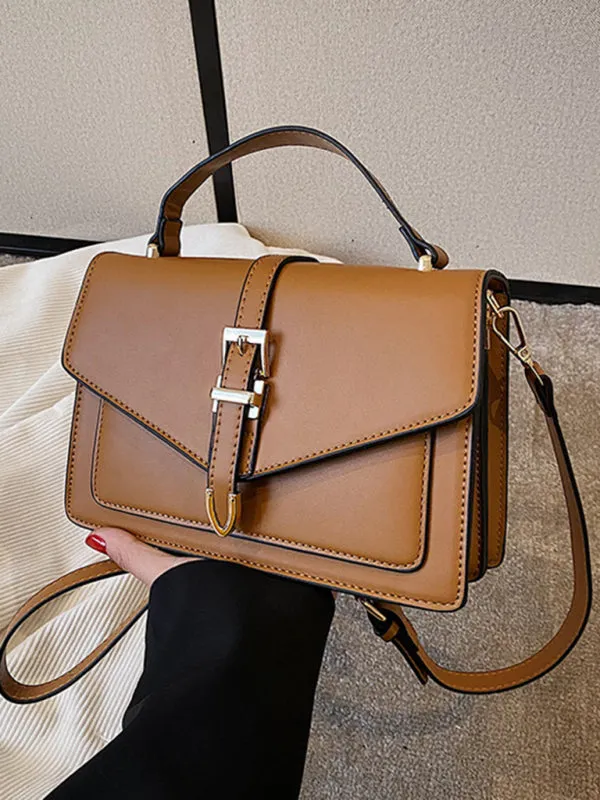 Retro Shoulder Handbag All-Match Crossbody Small Square Bag