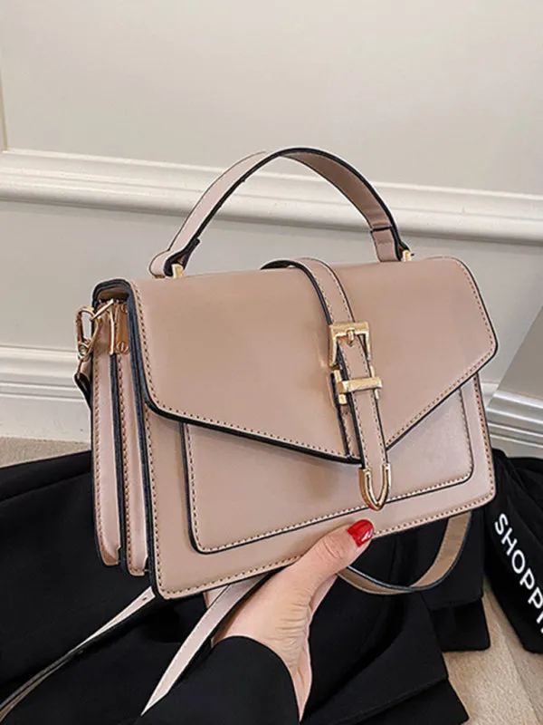 Retro Shoulder Handbag All-Match Crossbody Small Square Bag