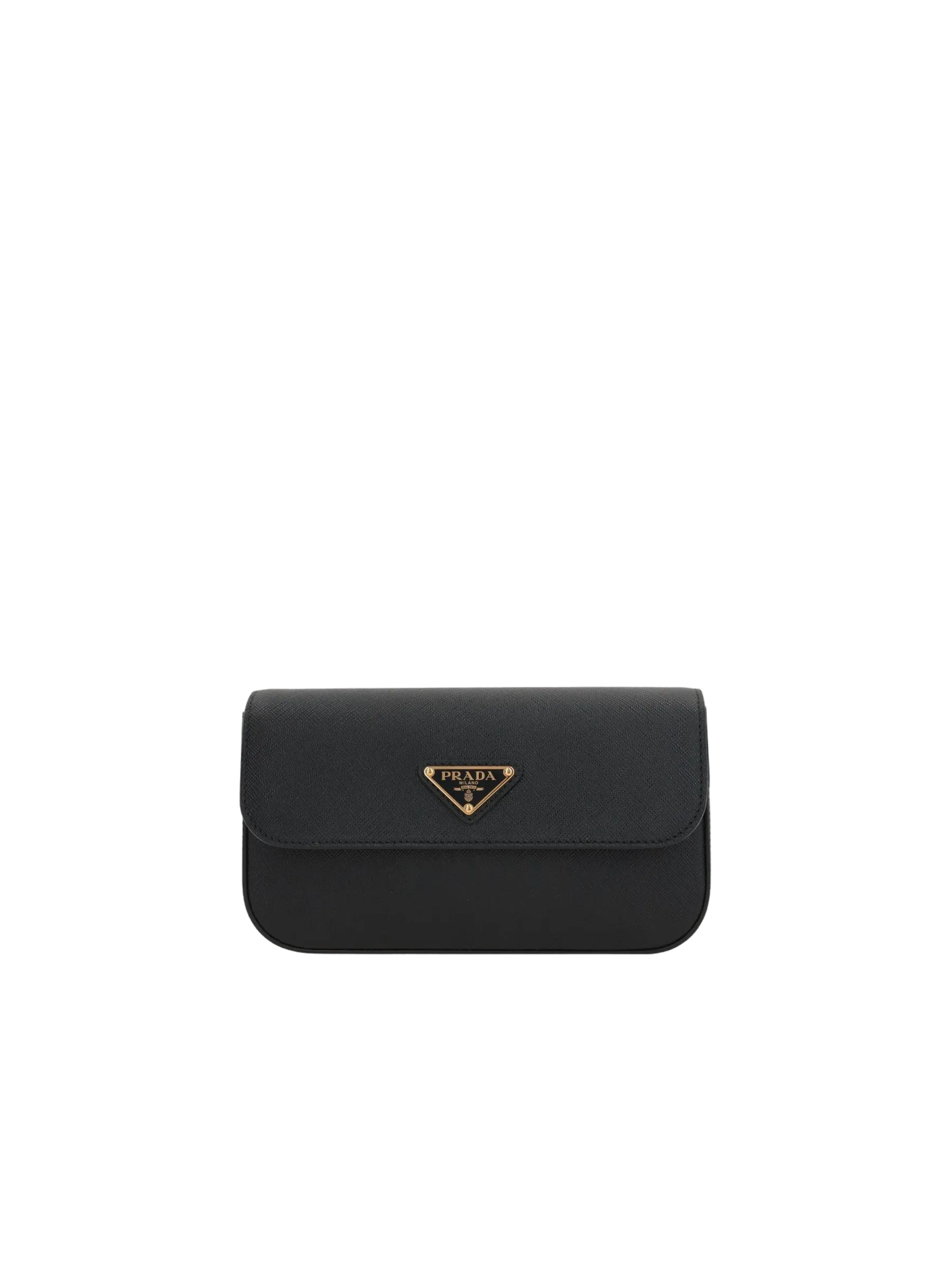 Saffiano Lux Leather Crossbody Bag