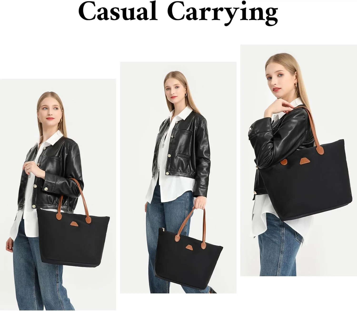 Shoulder Tote Bag for Women, Lightweight Top Handle Hobo Purse