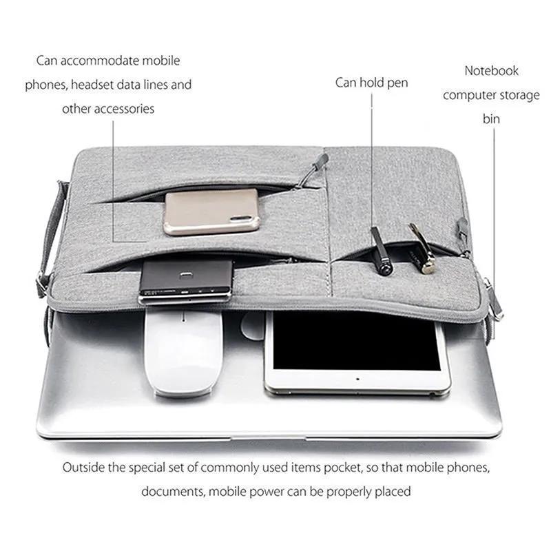 Sidiou Group Dust-proof Laptop Case Zipper Storage Bag Cover Laptop Sleeve Case PC Tablet Case Cover