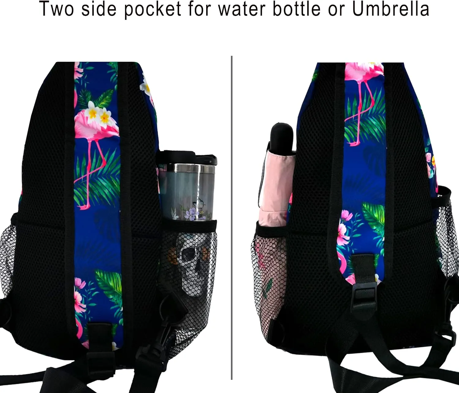 Sling Daypacks,adjustable Rope Crossbody One Shoulder Bag Travel Hiking Cycling for Men Women Gift
