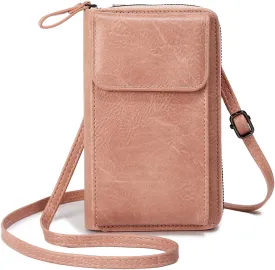 Small Crossbody Bag Cell Phone Purse Wallet Wristlet Card Clutch with Card Slot
