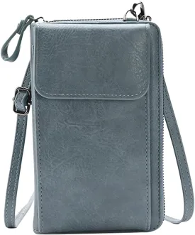 Small Crossbody Bag Cell Phone Purse Wallet Wristlet Card Clutch with Card Slot