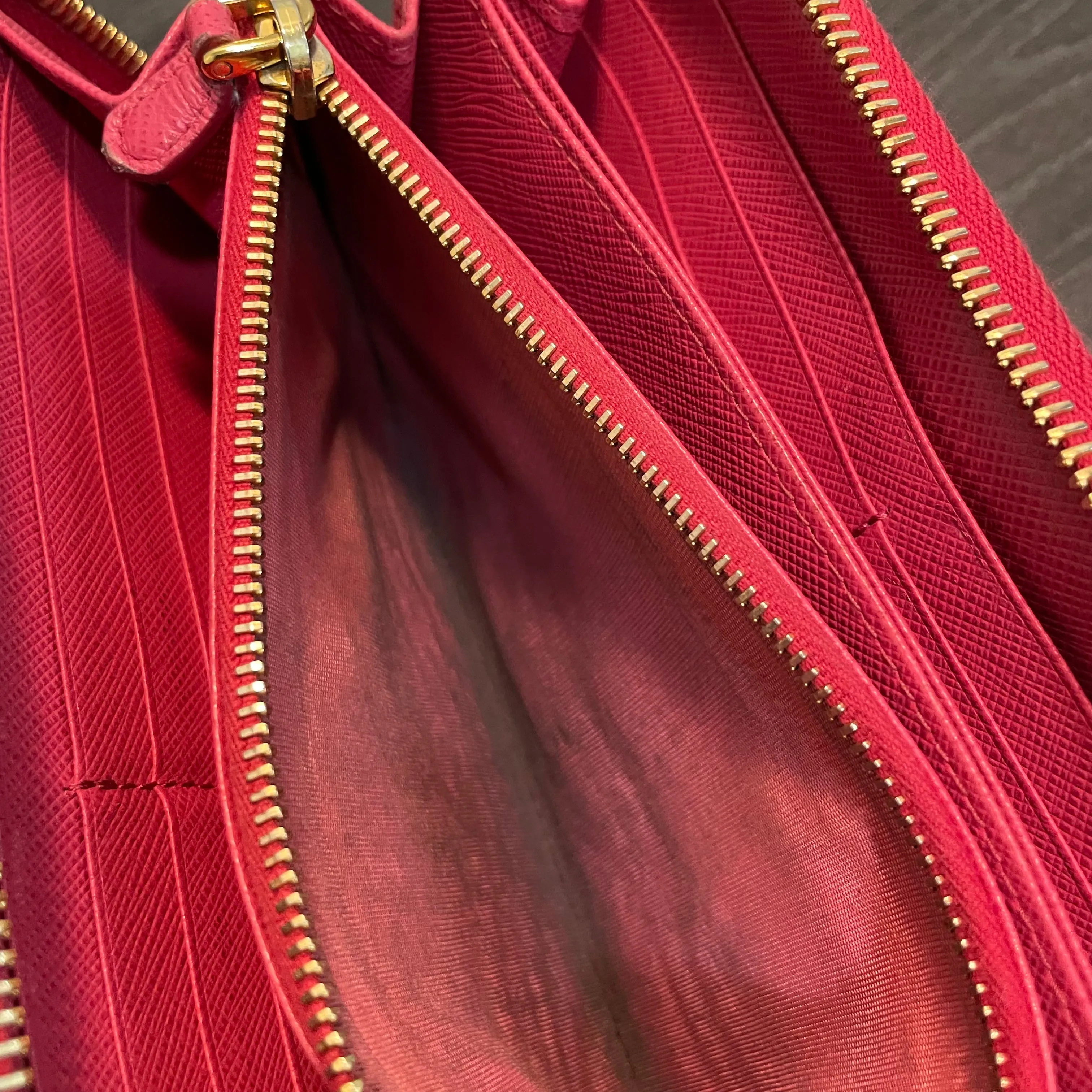 SOLD!  Saffiano Leather Wallet