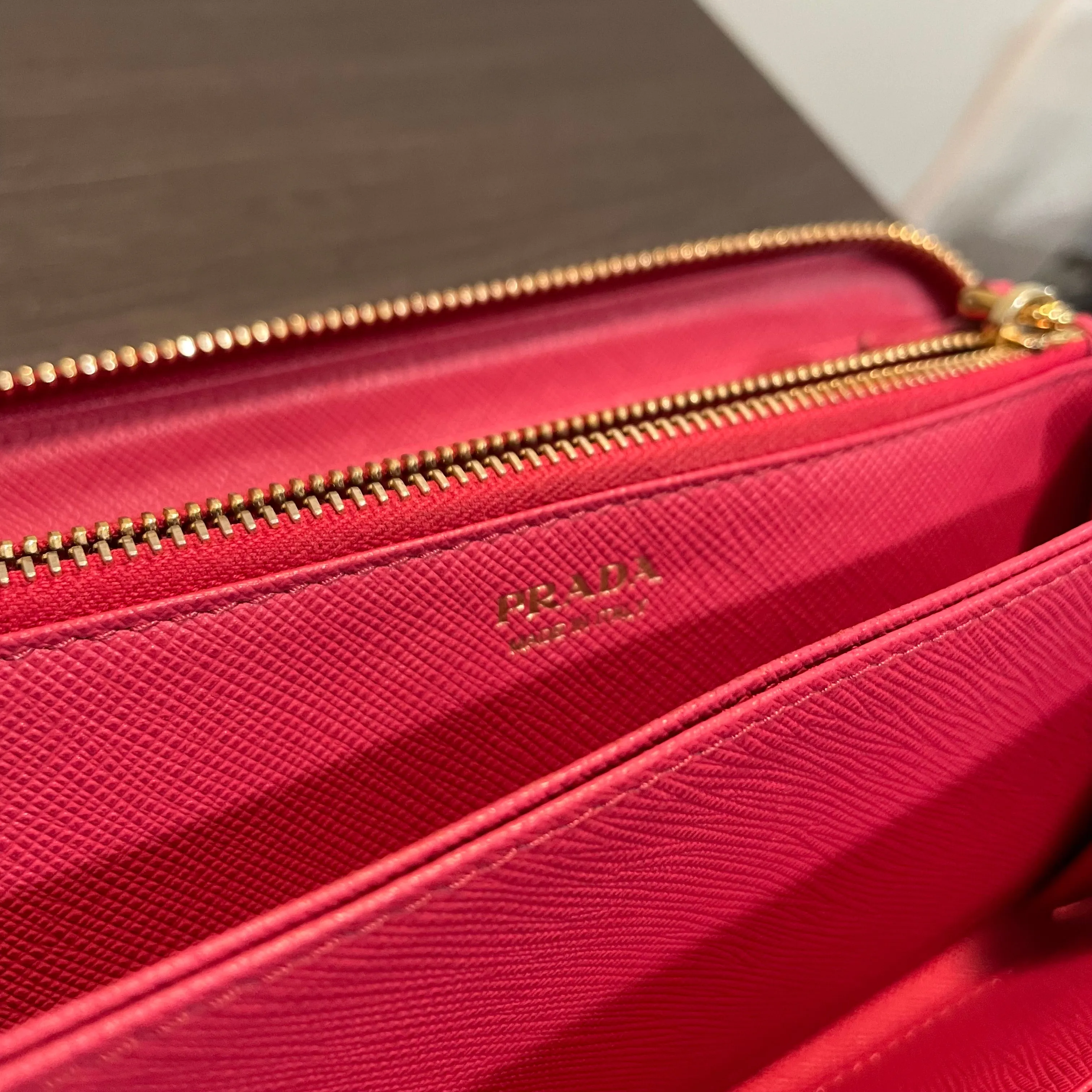 SOLD!  Saffiano Leather Wallet