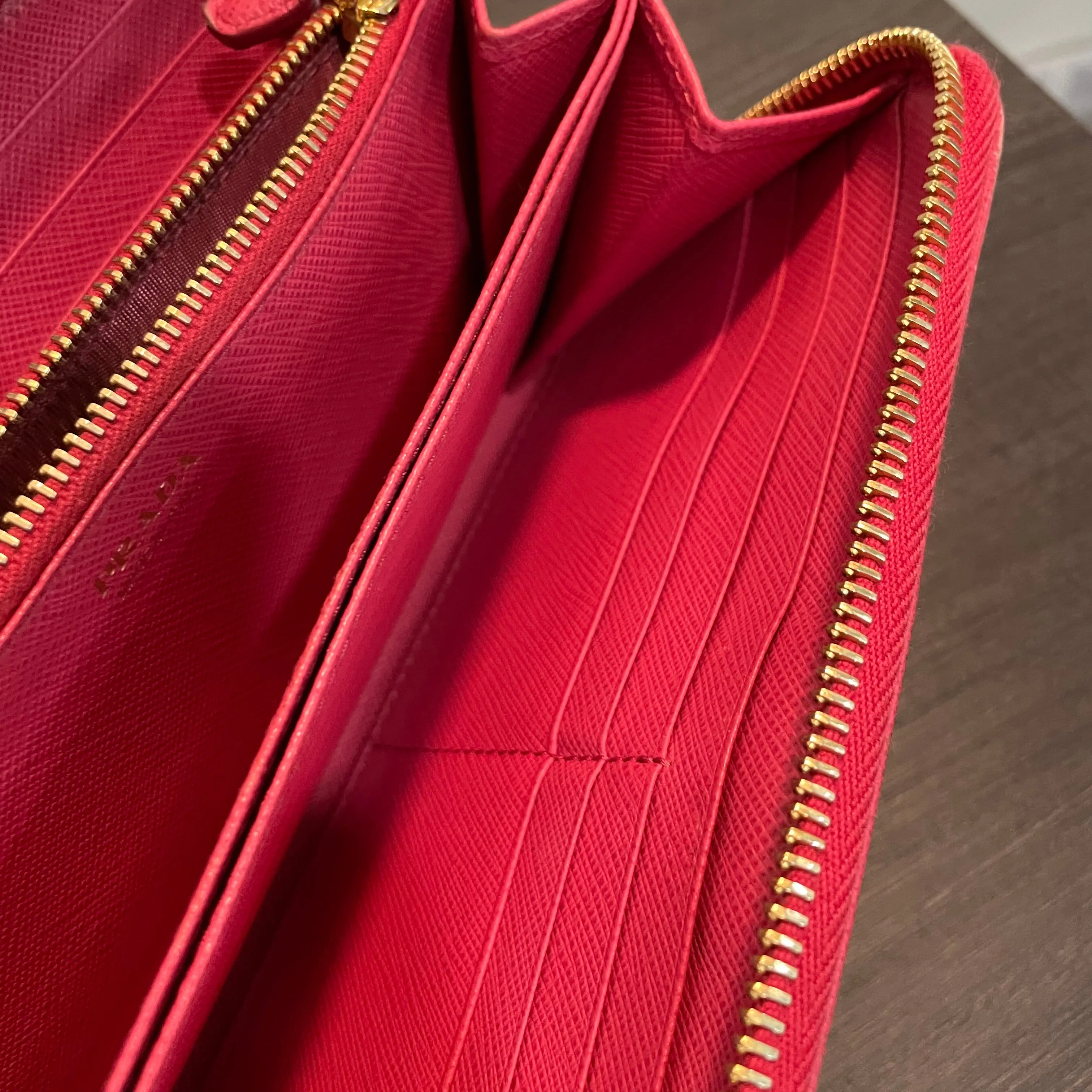 SOLD!  Saffiano Leather Wallet
