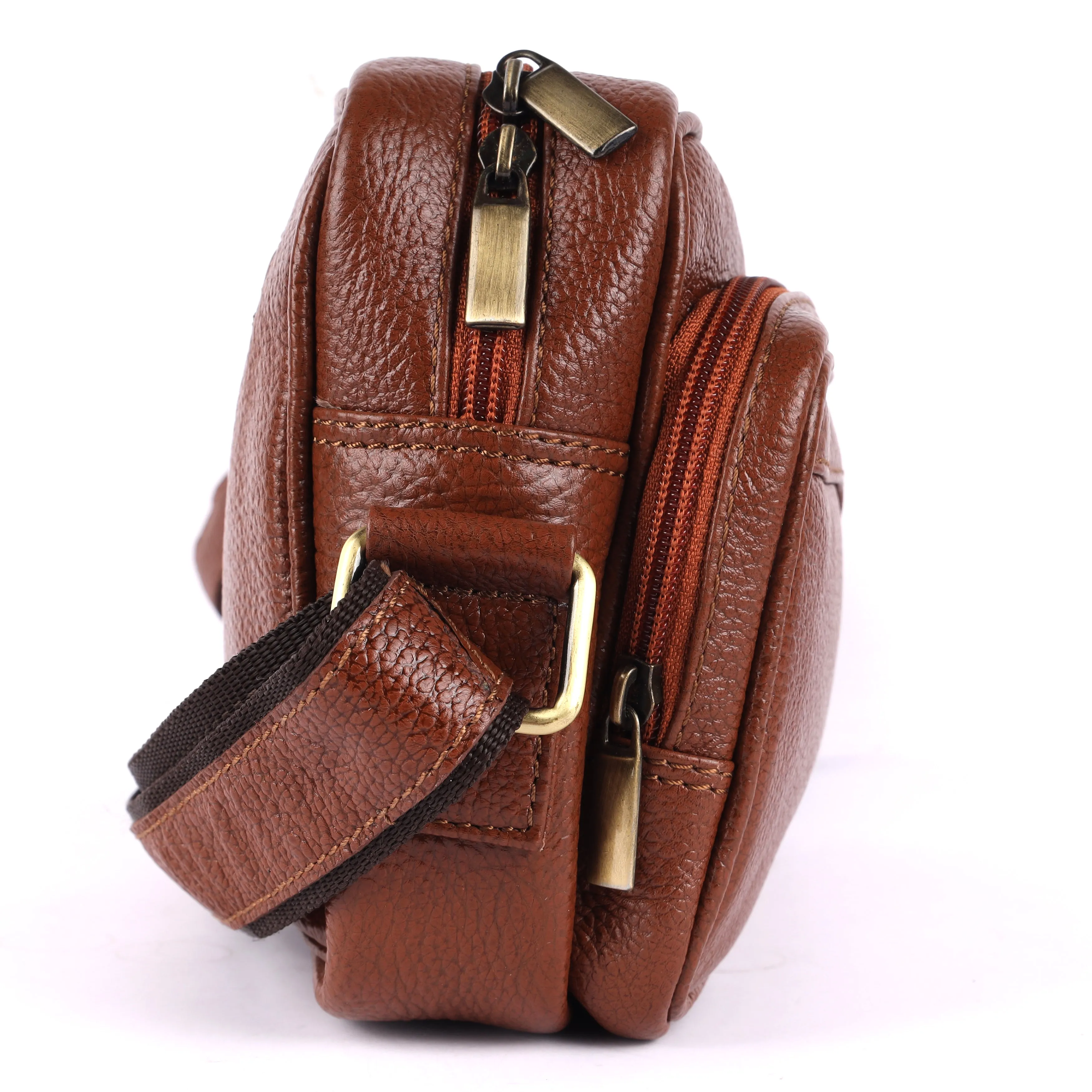 Taank Leather Crossbody/Messenger Bag #2874