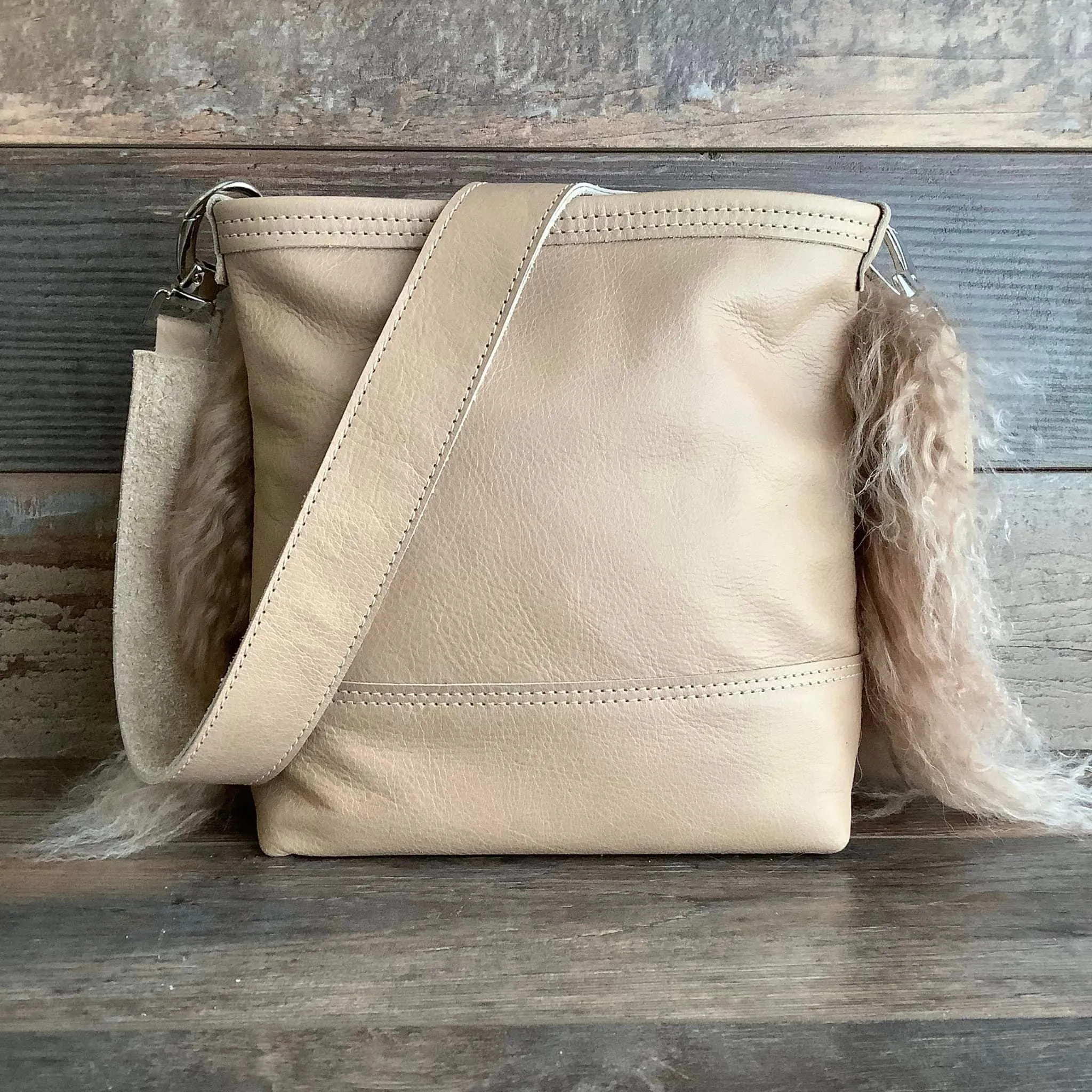 Tibetan Lamb Mini Messenger #62081