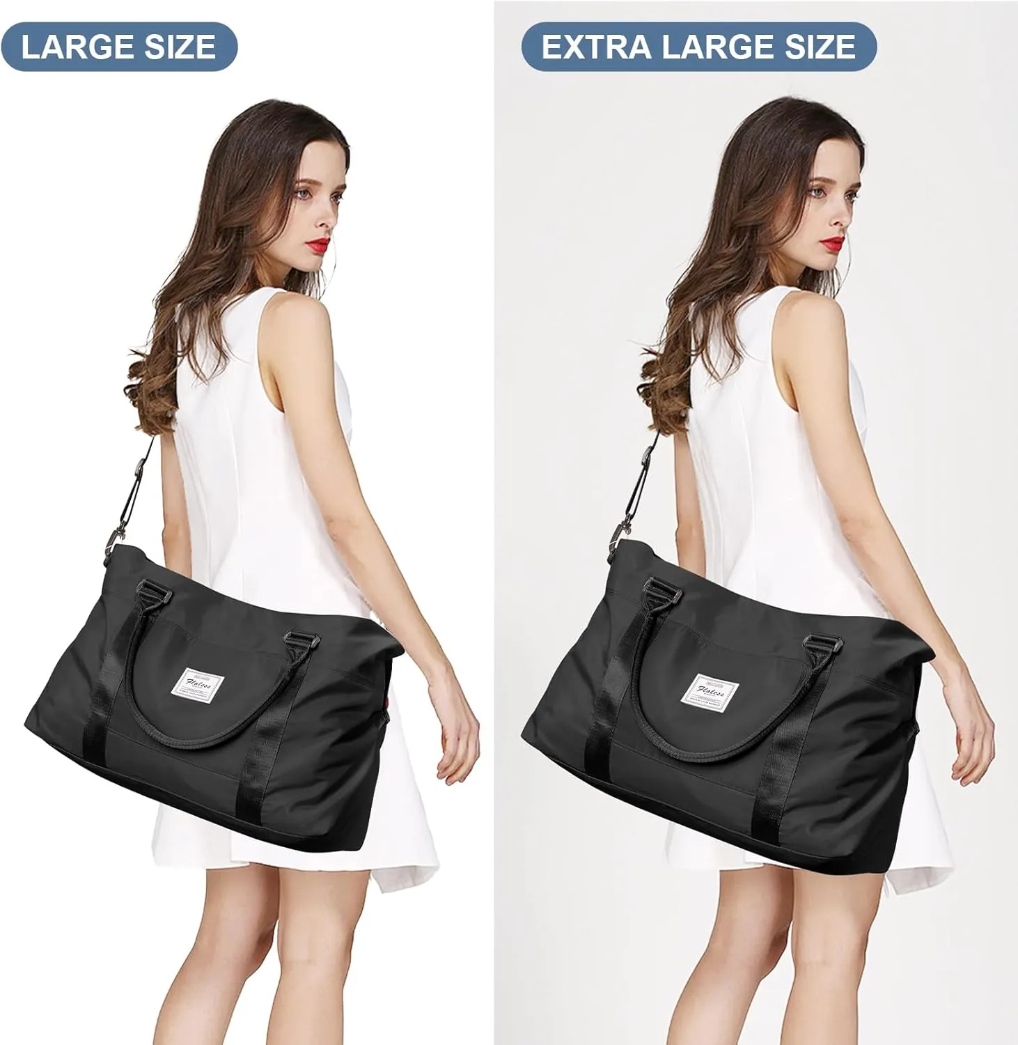 Travel Duffel Bags for Women,Weekender Overnight Bag with Wet Pocket & Toiletry Bag,Carry On Personal Item Bag,Travel Tote Gym Bag,Large