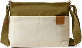 Unisex All Sunday Crossbody Messenger Bag | Trendy Cotton Handbag Purse | Shoulder Bag Organiser