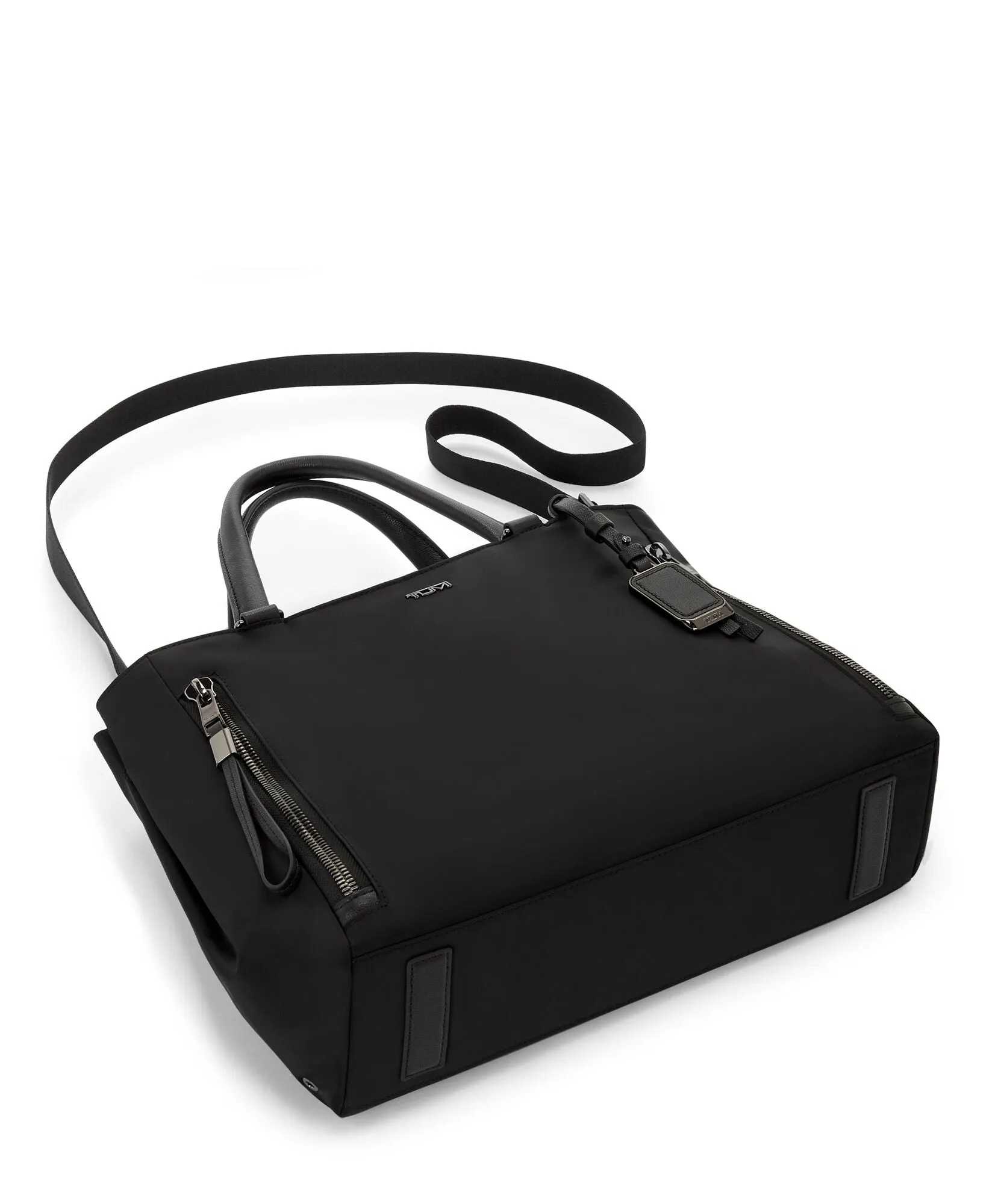 Voyageur Valetta Medium Tote - Black/Gunmetal