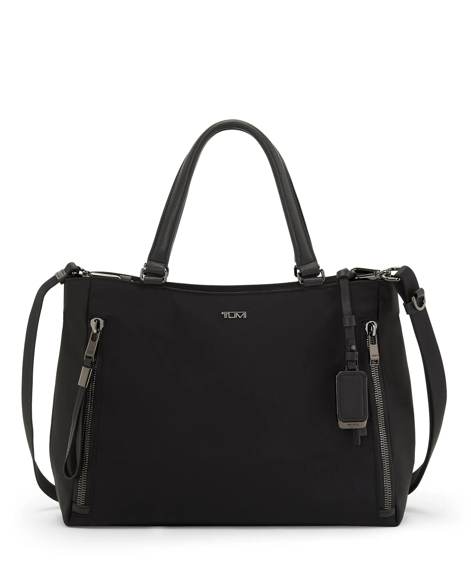 Voyageur Valetta Medium Tote - Black/Gunmetal