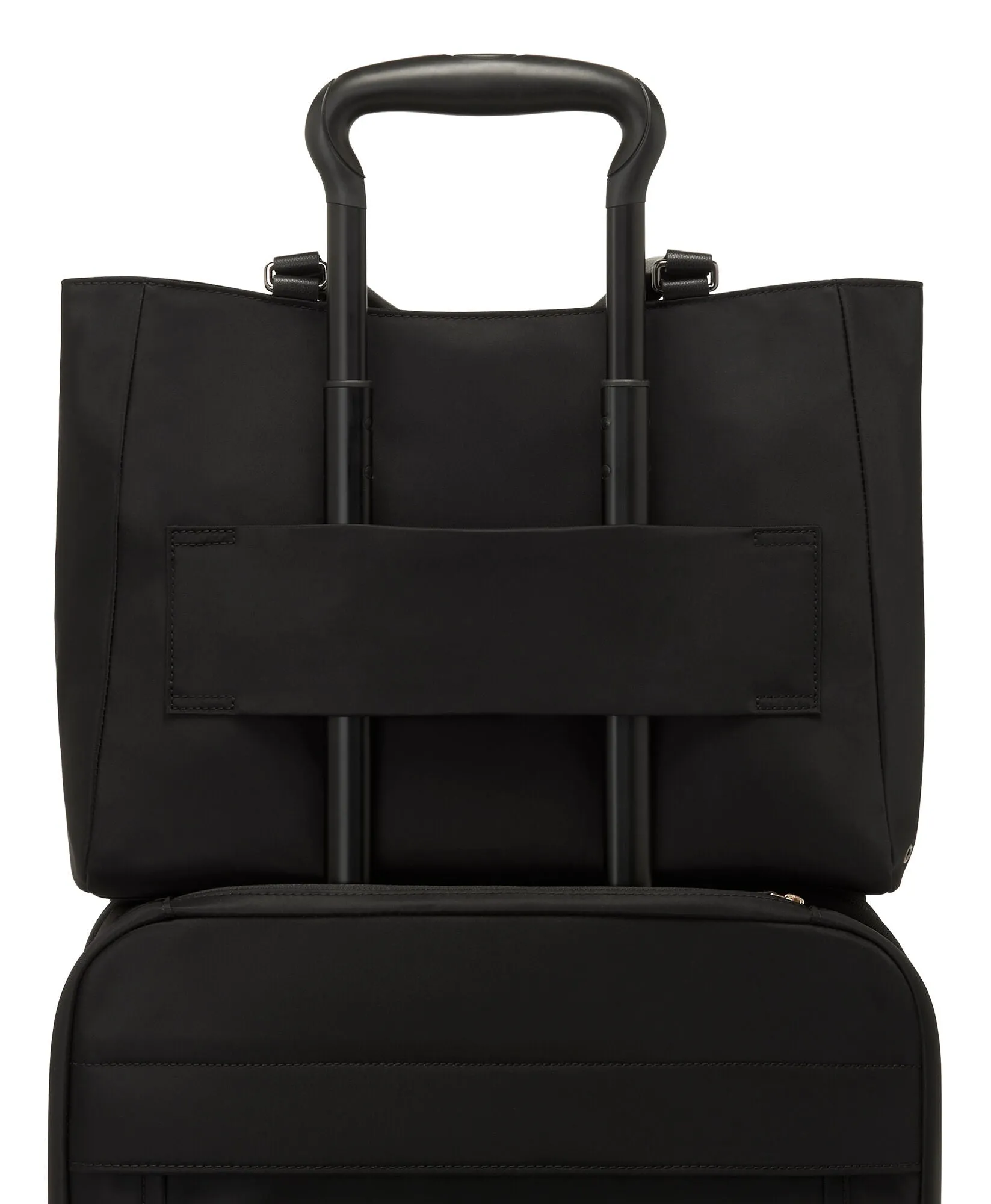 Voyageur Valetta Medium Tote - Black/Gunmetal