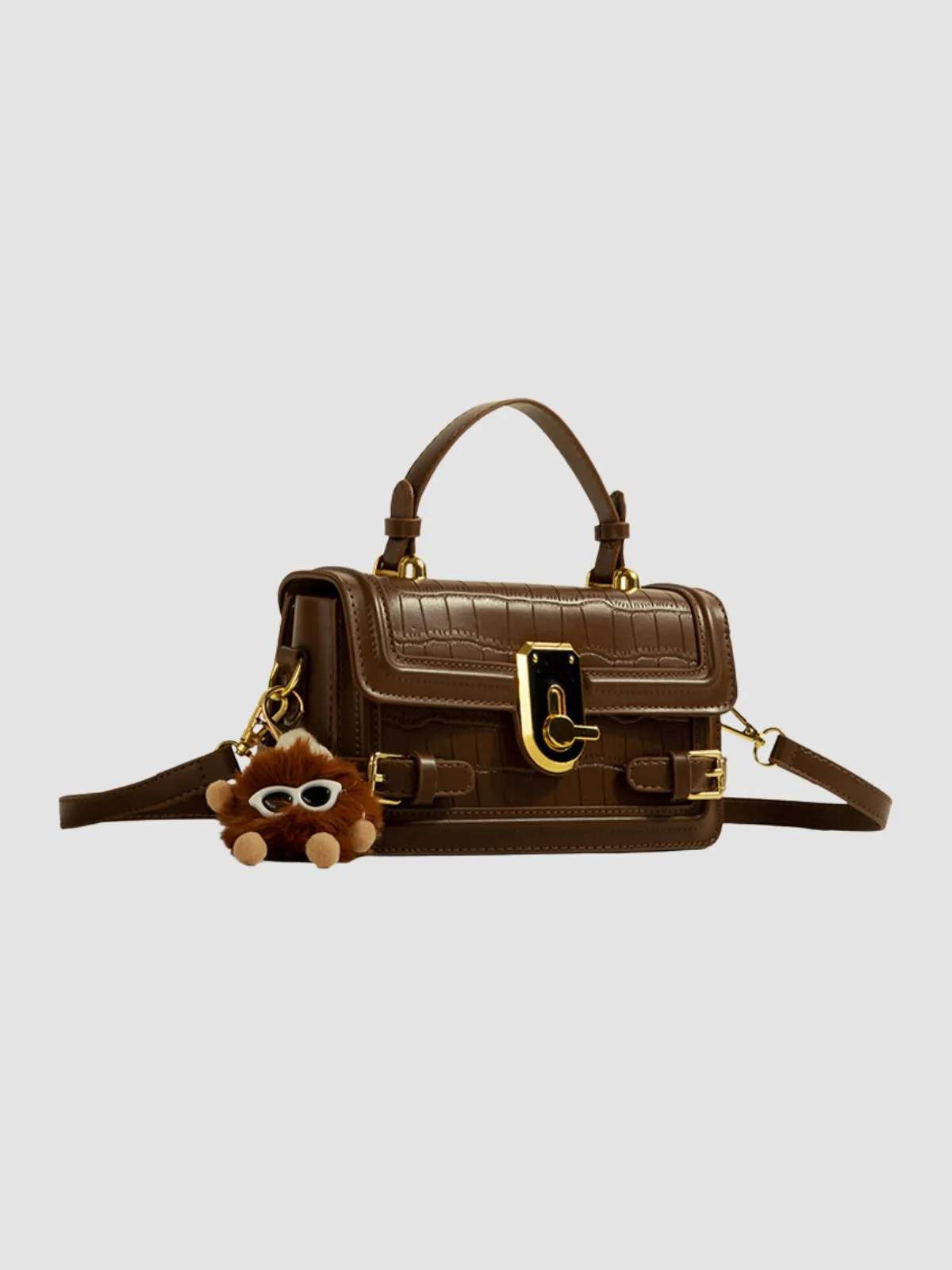 WLS Retro Single Shoulder Small Square Bag
