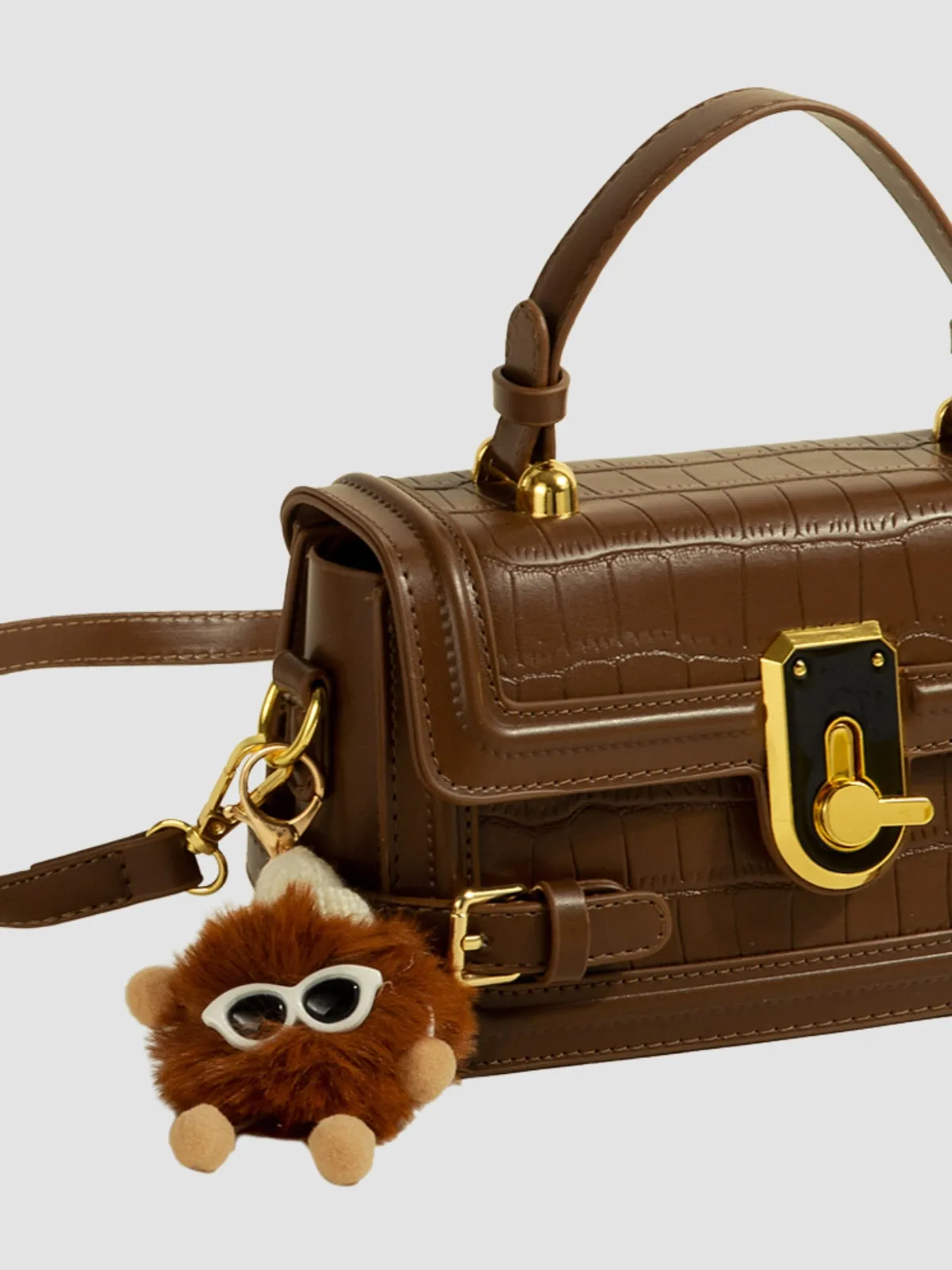 WLS Retro Single Shoulder Small Square Bag