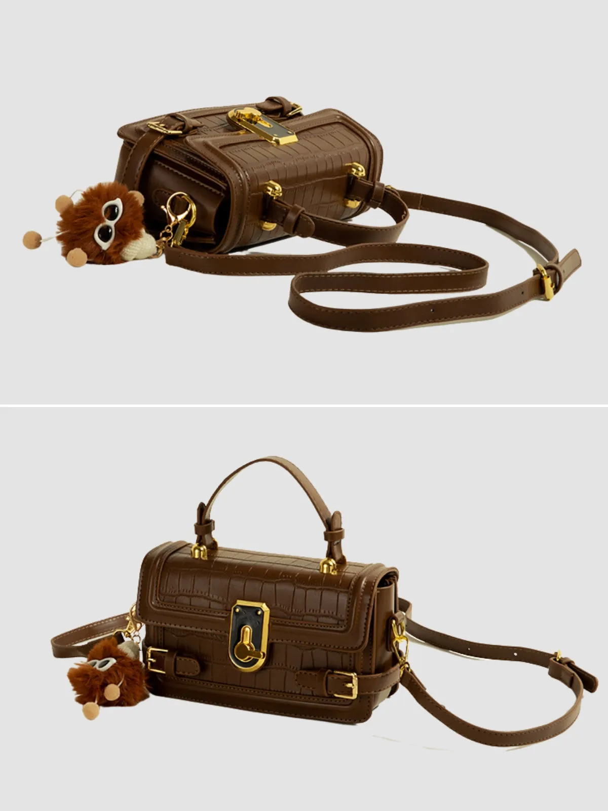 WLS Retro Single Shoulder Small Square Bag