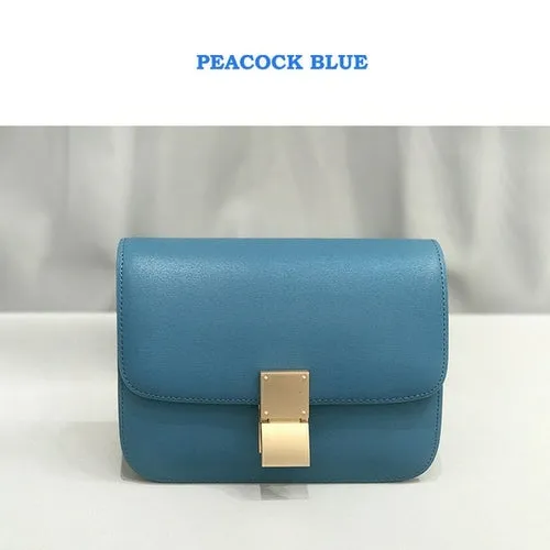 Women's Ins Retro Tofu Bags Female Small Square Shoulder Bag Messenger