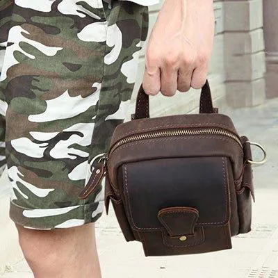 Woosir Leather Messenger Shoulder Bag Men